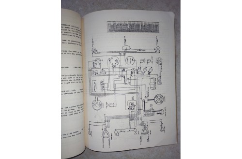 Aston Martin DB3S Original Instruction books