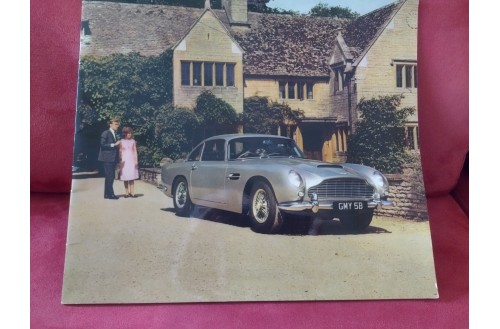 Aston MArtin DB5 Brochure 1965 18 pages