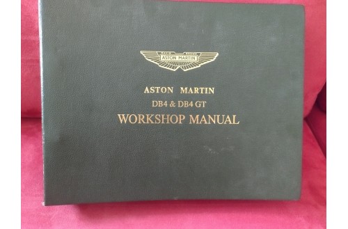 Aston Martin DB4 & DB4GT Workshop Manual