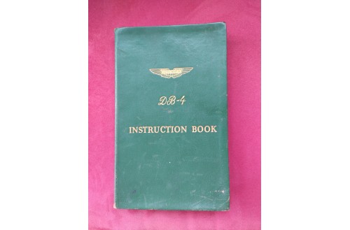 Aston Martin DB4 Instruction Book