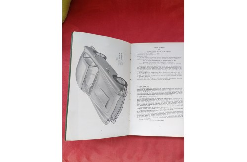 Aston Martin DB4 Instruction Book