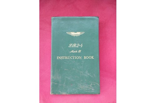 Aston Martin DB2/4 Instruction book