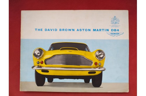 Aston Martin DB4 Brochures