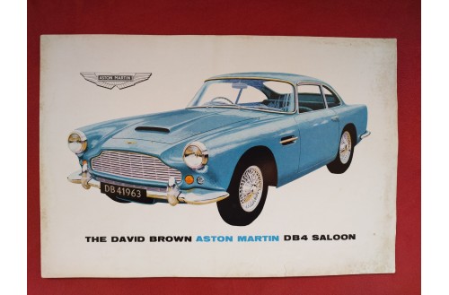Aston Martin DB4 Brochures  Series 5
