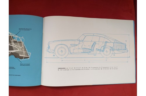 Aston Martin DB4 Brochures  mint conditon - 1963 - DB4 Series  5