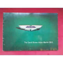 Aston Martin DB5 Brochure 1964