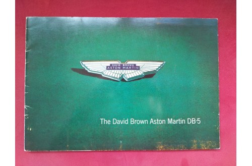 Aston Martin DB5 Brochure 1964