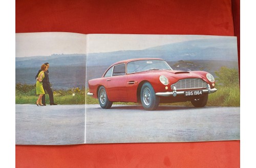 Aston Martin DB5 Brochure 1964